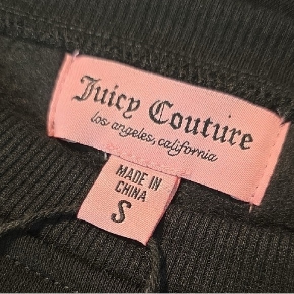 Juicy Couture Black Crew Neck Sweater small new - Picture 4 of 6